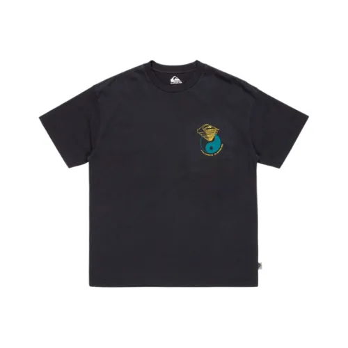 Quiksilver Черные Мужские T-Рубашки