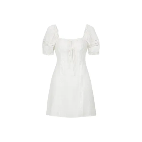 URBAN REVIVO Boho Style Короткий рукав Платье Женское