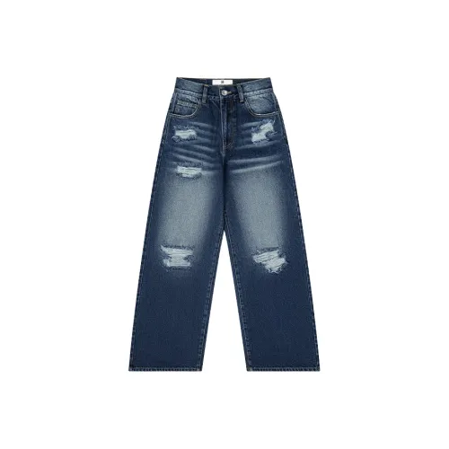 CALLED BACK Синие Женские Джинсы