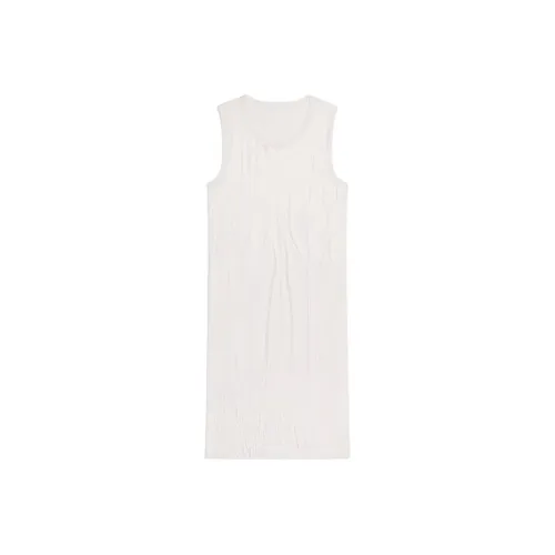 Helmut Lang Без рукавов Платье Женское цвет Слоновая кость