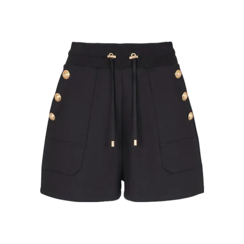 BALMAIN Черные Женские Повседневные Шорты