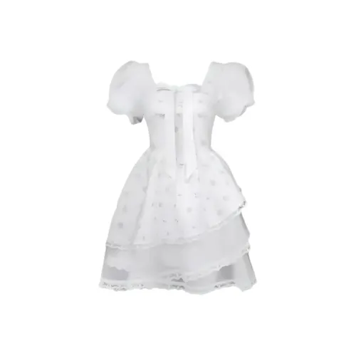 CANTALOVE Короткое платье с короткими рукавами женское