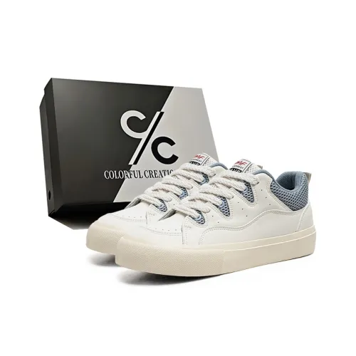 Colorful Creations Slip-resistant Abrasion-resistant Lightweight Breathable Low-Top Skateboard Shoes Men's Цветные Создания противоскользящие устойчивые к истиранию легкие дышащие низкие кеды для скейтбординга мужские