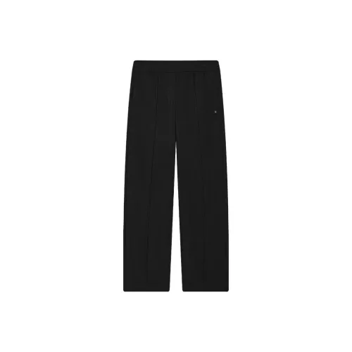 FILA Вязаные тренировочные брюки женские глубокий черный