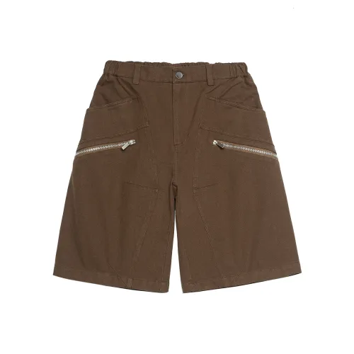YPUT Повседневные шорты унисекс коричневые