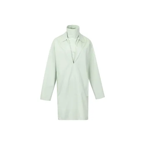 JIL SANDER Светло-зеленый Женские Длинные Платья с Рукавами