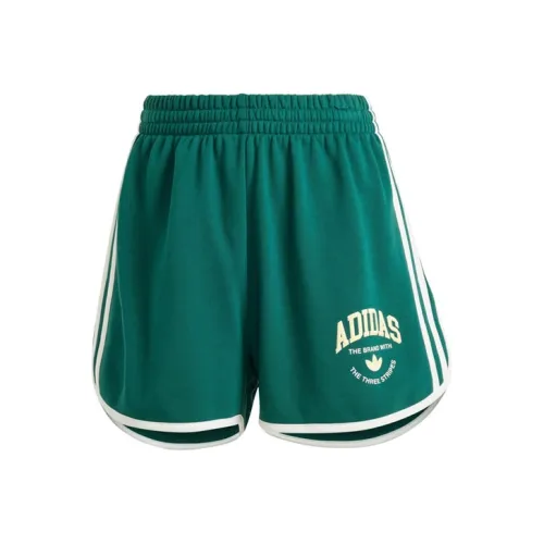 Adidas Originals VRCT Graphic Shorts Повседневные шорты Женские Зеленый