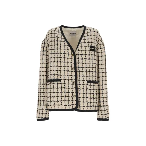 MIU MIU FW23 Куртки и пальто Женские Многоцветные