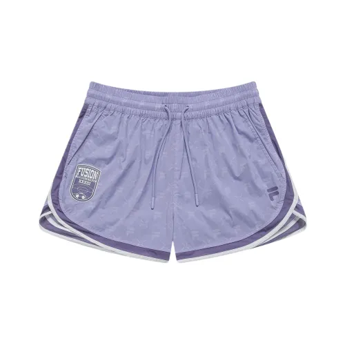 FILA Повседневные шорты женские дымчатый фиолетовый