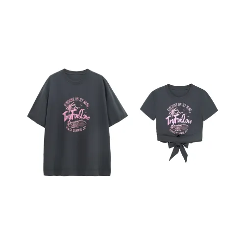 Tryforlove Темно-серый Женские Парные Комплекты