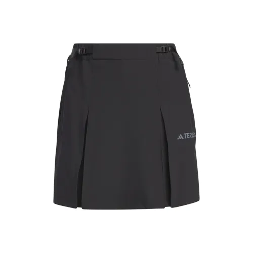 Adidas AEROREADY 4 WAY Эластичные Шорты-юбка Повседневные Шорты Женские Черные