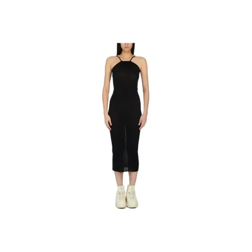 RICK OWENS Черные Женские Слиплатья