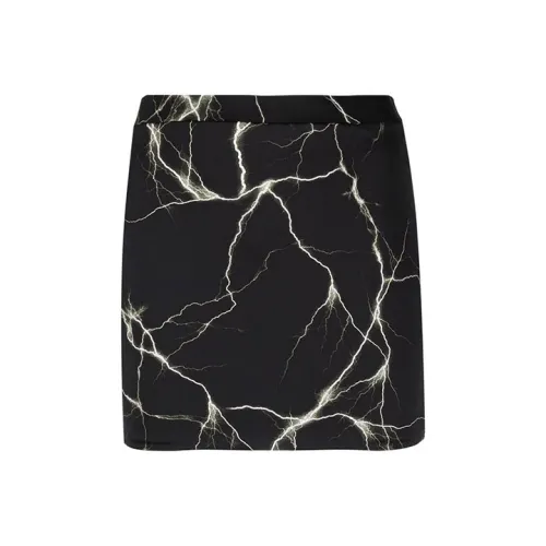 Vetements Черные Женские Повседневные Короткие Юбки