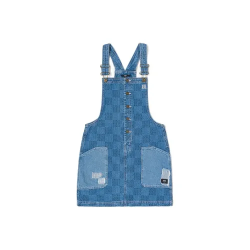 VANS Без рукавов Платье Женское Синее