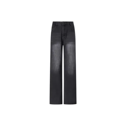 Dreamcore Джинсы Женские Черные Серые