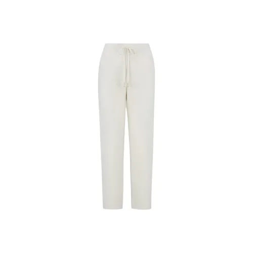 Moncler Вязаные Спортивные Штаны Женские Белые