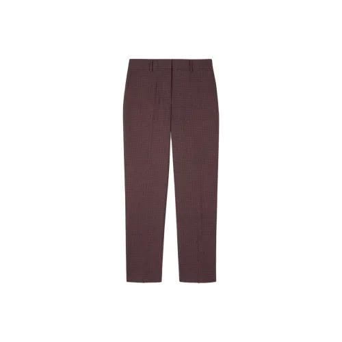 Paul Smith SS24 Костюм Брюки Женские Бордовый