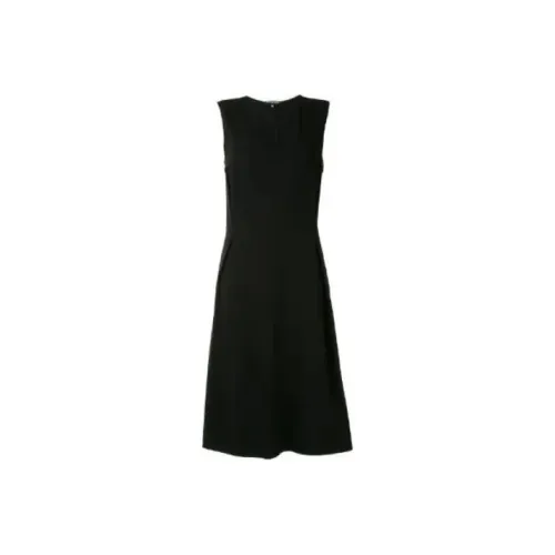 Ann Demeulemeester Черные Женские Платья без рукавов