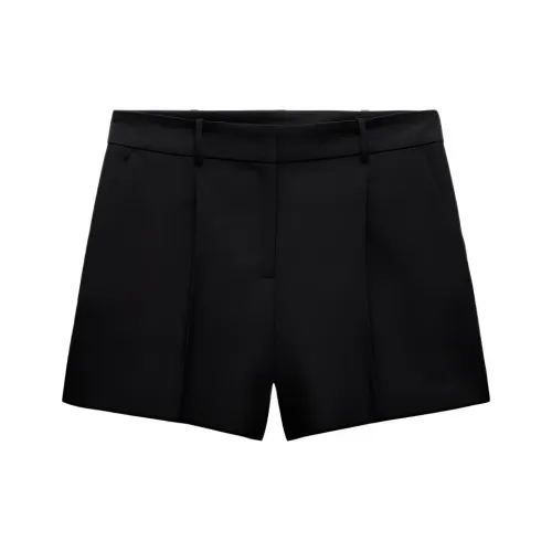ZARA Черные Женские Повседневные Шорты