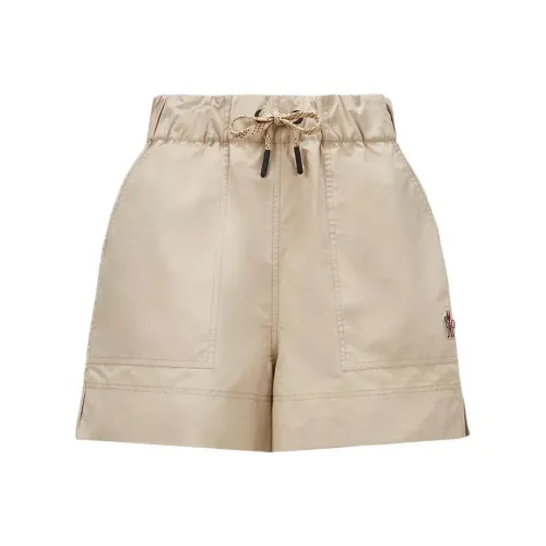 Moncler Повседневные шорты Женские Светлый Умбра