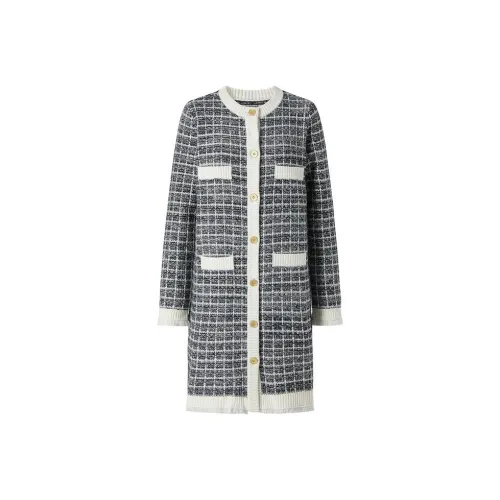 IMM CHANEL вдохновленные Женские Длинные Платья с Длинными Рукавами