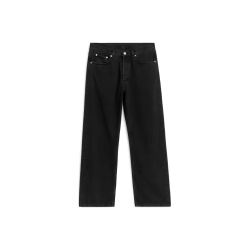 ARKET Джинсы Женские Выстиранные Черные
