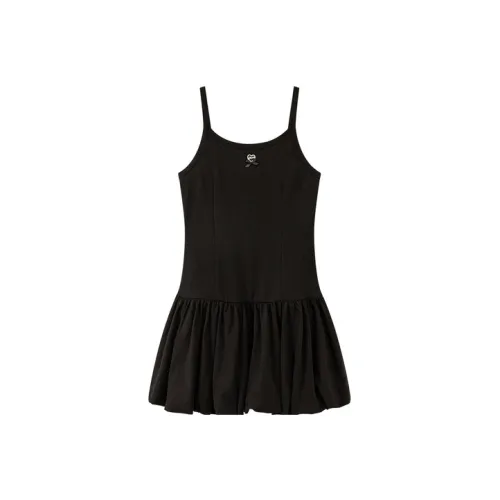 CHUU Черные Женские Слиплатья