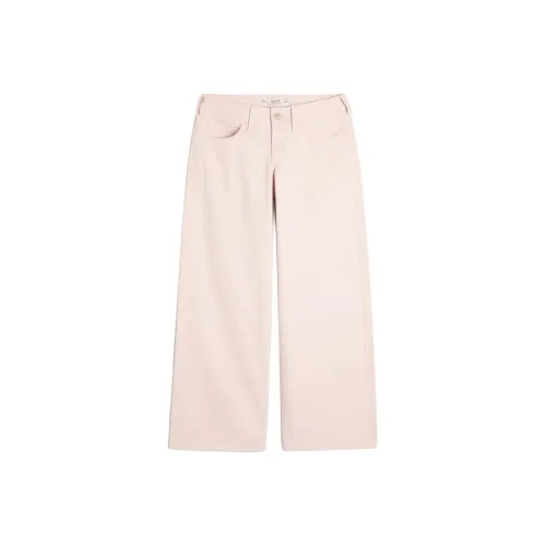 Hollister Розовые Женские Джинсы