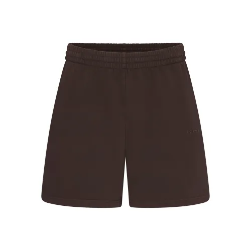 Skims Эспрессо/Темный кофейный Женские Повседневные шорты