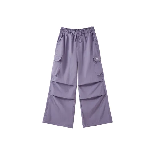 CAMEL Парашютные брюки Свободный крой Ощущение прохлады Водоотталкивающие Устойчивые к истиранию Дышащие Карго Брюки Женские