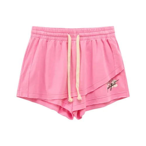 CHUU Повседневные шорты женские розовые