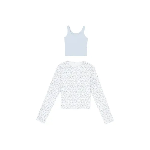 XINBANGBANG Повседневный костюм женский синий