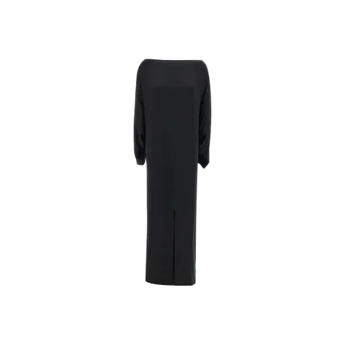 REMAIN BIRGER CHRISTENSE Black Женские Длинные Платья с Рукавами