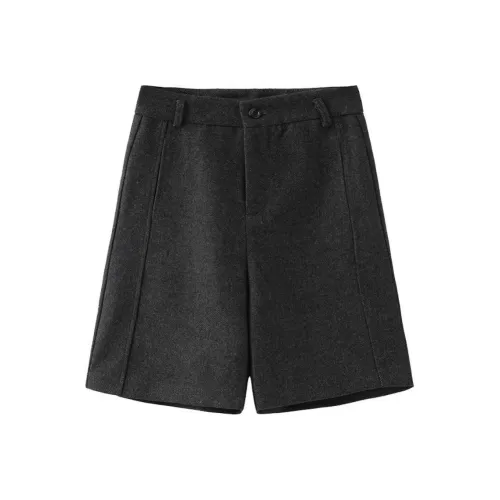 CUBIC Повседневные шорты женские темно-серые