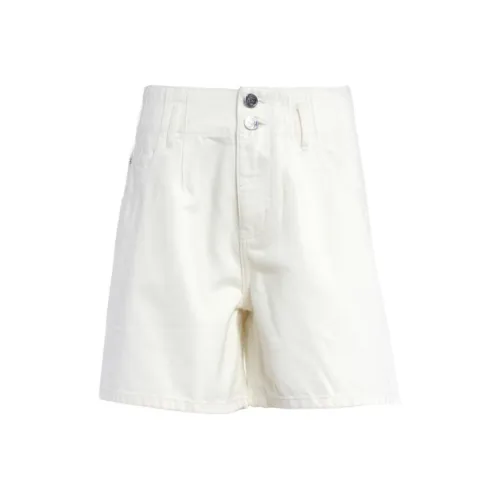 BESIONIA SS24 Повседневные шорты Женские Белые