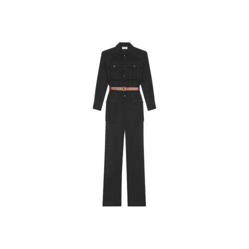SAINT LAURENT Черные Женские Комбинезоны