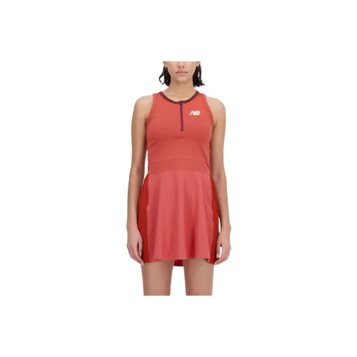 New Balance Tournament Платье Без рукавов Платье Женское Красное