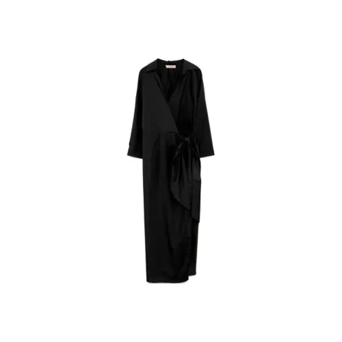 TWINSET Milano Короткий рукав Платье Женское Черное