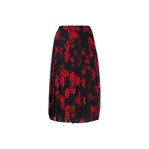 Tory Burch Черная Женская Повседневная Длинная Юбка