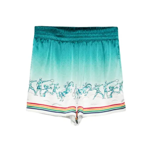 CASABLANCA Повседневные шорты Женские Blue