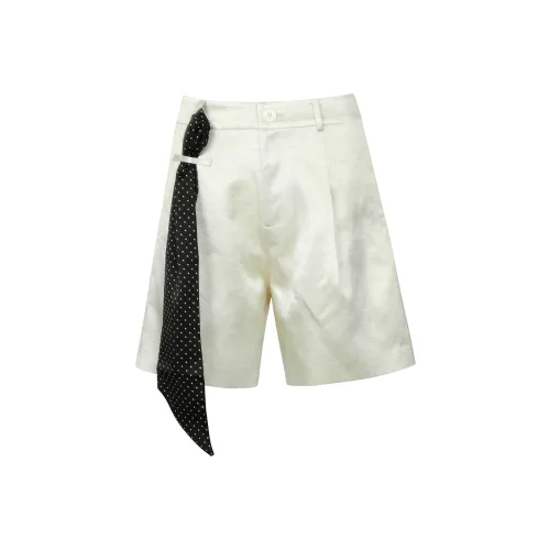 Valeria Obbaco Шорты Унисекс Белый