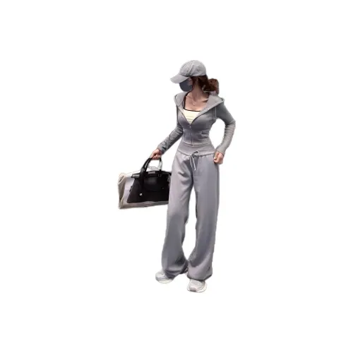 Icicofficial Комплект Свитшот Женский Премиум Серый