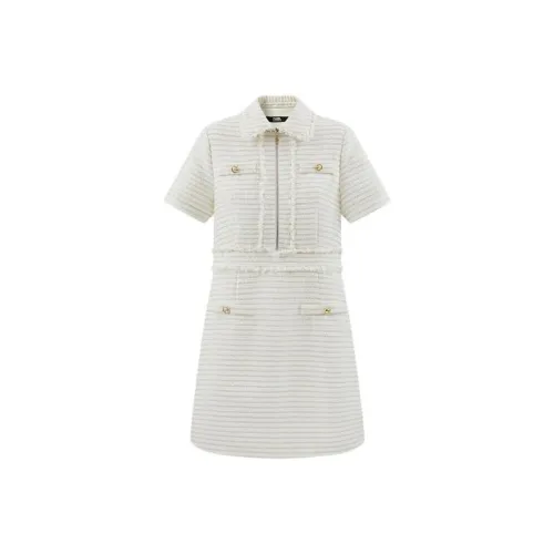 KARL LAGERFELD Короткое платье с короткими рукавами женское