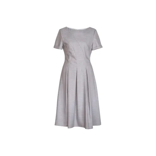 ROEYSHOUSE Короткое платье с короткими рукавами смешанный цвет женское