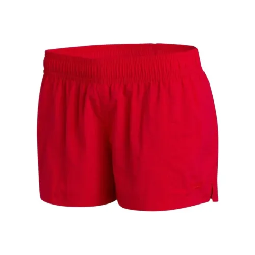 Speedo Женские Essential Плавание Короткий Красный Повседневные шорты Женские Красный