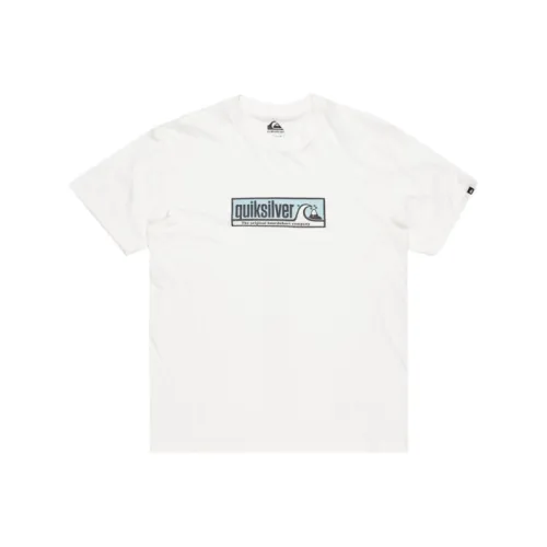Quiksilver Белая Мужская Футболка