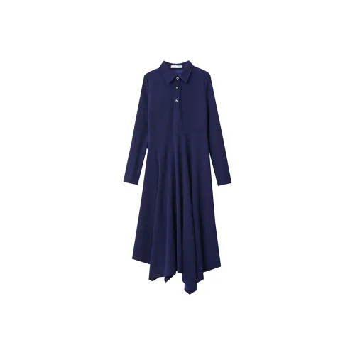 AMII Длинное платье с длинными рукавами женское