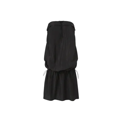 IMXS Без рукавов Платье Женское Черное