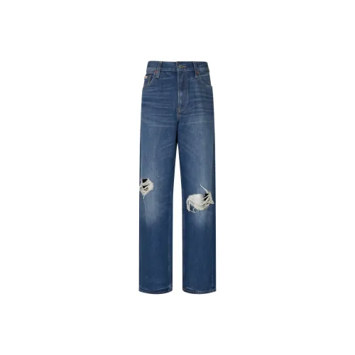 Calvin Klein SS25 VSI Джинсовый Синий Женские Джинсы