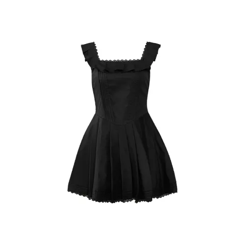 TAMMY TANGS Slip Платье Женское Черное